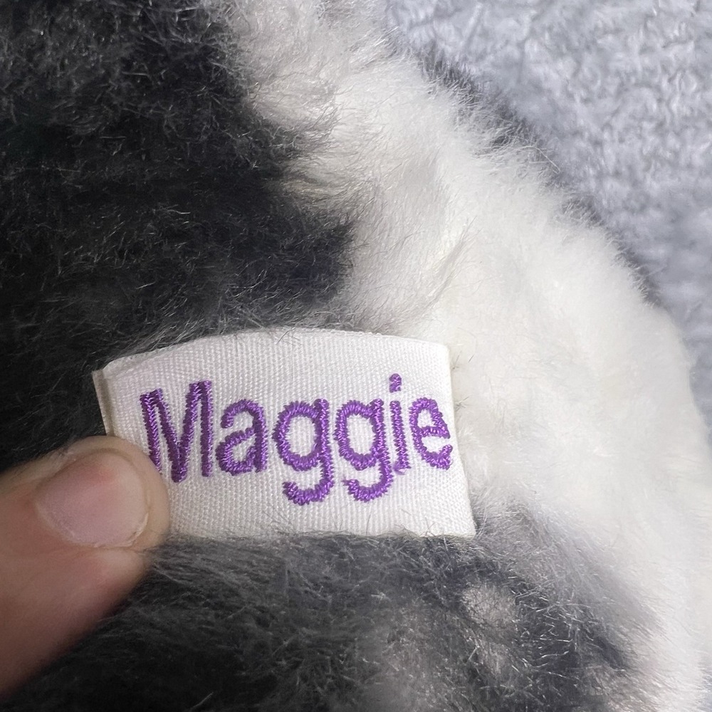 Cuddle Clones Custom Border Collie Herding Mix Dog Plush Maggie Black White Toy - Picture 13 of 13